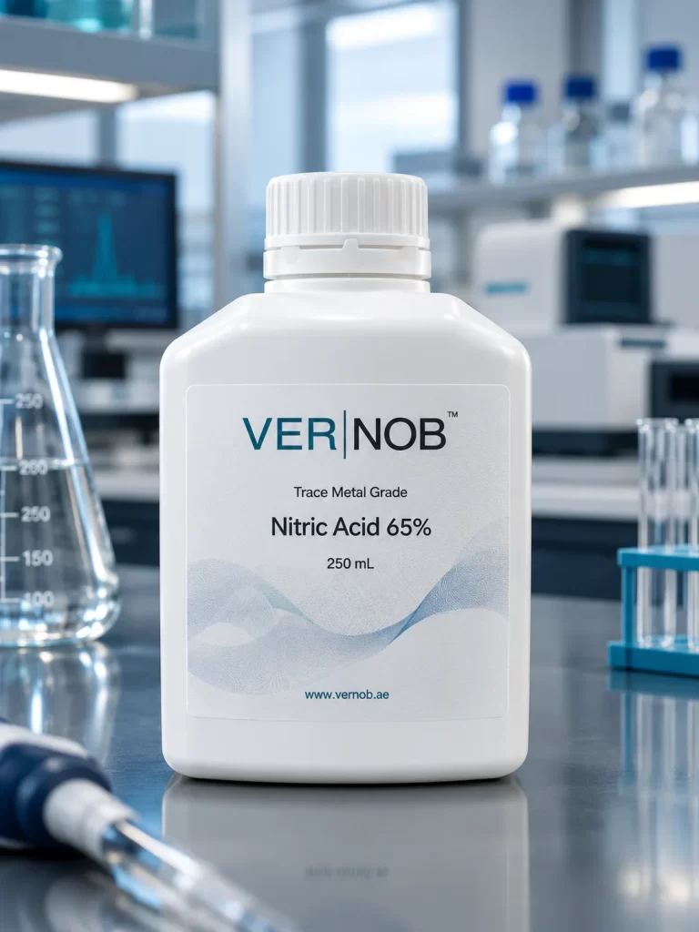 Trace Metal Grade Nitric Acid Bottle